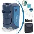thumbnail image 6 of Pocket Microscope LED Lighted Handheld Microscope W/ 5 Slides Specimens Mini Microscope for Kids Students Adults Microbiological Observation Lab Study, Educational Science Kit, 6 of 7