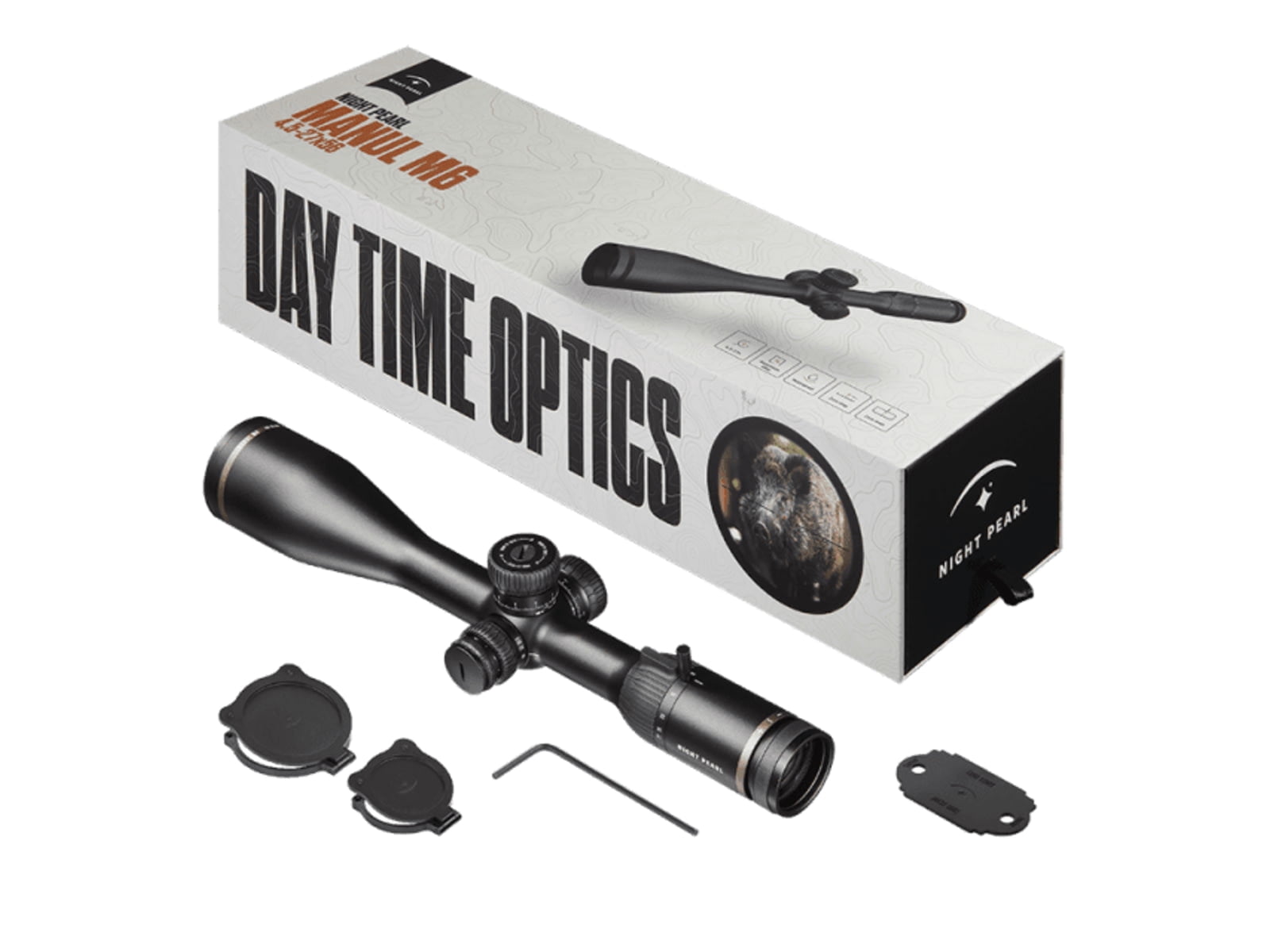 NIGHT PEARL Manul M6 4.5-27x56mm, 30mm Tube Rifle Scope, Second Focal Plane, 6, 2NPMANUL4,5-27X56I