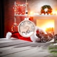 thumbnail image 4 of Colgante de Madera Zulema de Navidad Elk con Decoración de Luz Adorno de Madera, 4 of 5