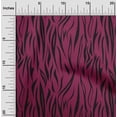 thumbnail image 1 of oneOone Viscose Jersey Burgundy Fabric Skins Animal Craft Projects Decor Fabric Printed By The Yard 60 Inch Wide, 1 of 4