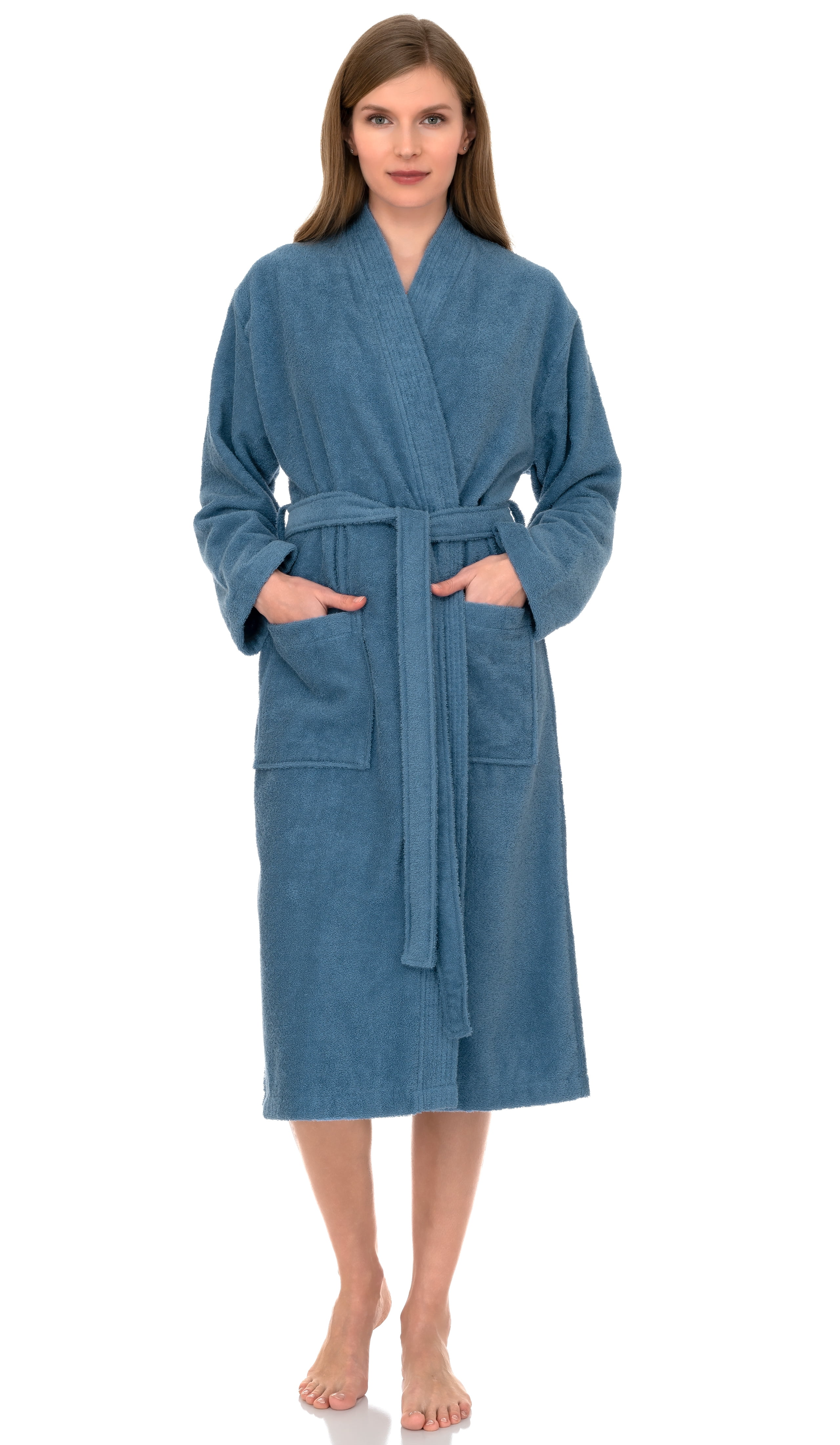 TowelSelections Womens Robe, Premium Cotton Bathrobe, Spa Terry Cloth ...