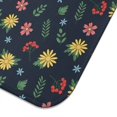 thumbnail image 5 of Pioneer Flower Floral Print Pattern Kitchen Dish Drying Mat 1 Pack, Ultra Absorbent Microfiber Drainer Mat, 16"x18", 5 of 6