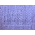 thumbnail image 1 of Ahgly Company Machine Washable Indoor Rectangle Abstract Blue Modern Area Rugs, 8' x 12', 1 of 4