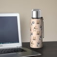 thumbnail image 5 of 20 Oz French Bulldog Dog Coffee Tumbler Double Wall Insulated Stainless Steel Water Bottle | Metal Reusable Thermoses Flask with Cup Cap | Leak & Sweat Proof with Anti-Dust Lid, 5 of 7