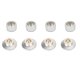 thumbnail image 1 of 4pcs Speaker Isolation Feet Professional Shock Absorption HiFi Speaker Isolation Spikes for Turntable Amplifier CD Player HIFI Speaker Silver, 1 of 5