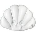 thumbnail image 2 of Almohada de baño inflable de 1 pieza, blanca, cojín de baño con ventosas, cojín de baño con forma, cojín de spa de relajación, relajación de cuello y comodidad con aire, 2 of 5