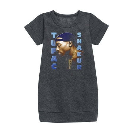 

Bravado - Tupac - Realistic Photo - Toddler & Youth Girls Fleece Dress