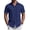 Navy Blue-anchor, variant on COOFANDY Mens Casual Button Down Short Sleeve Shirts Relaxed Fit Dress Shirts for Summer Daily