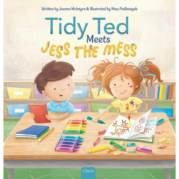 Tidy Ted Meets Jess the Mess, (Hardcover)
