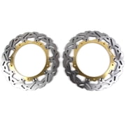 Arashi Front Brake Disc Rotors for BMW S1000R 2014 - 2017 NAKED 14-18 / S1000RR 2009 - 2018 ABS / S1000XR 2015 - 2021 / S1000R Cast Wheel 2014 - 2021 Motorcycle Replacement Accessories Gold