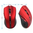 thumbnail image 4 of HXSJ ergonómico óptico oficina 2.4G ratón inalámbrico para juegos ajustable, 4 of 8