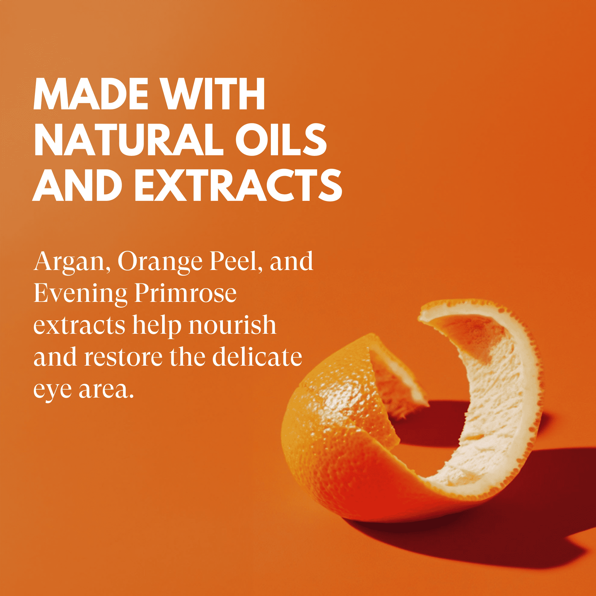 Just Nutritive Anti-Aging Eye Repair Oil for Men, Reduce Fine Lines & Wrinkles Naturally, 1oz