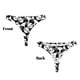 thumbnail image 3 of Fotbe Cute Panda (3) Tanga Sin Costuras para Mujer con Estampado – Panties Invisibles, Transpirables y Cómodos para Uso Diario-4X-Large, 3 of 6