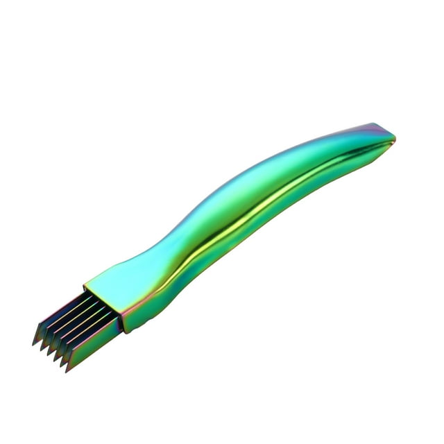Multifunctional Vegetable Cutter 2024 New Shred Silk The Knife Stainless Steel Chopped Green Knife Kitchen Vegetable Cutter Scallion Shredding Cutter Shred Knife Household
