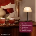 thumbnail image 5 of Rosendahl Grand Cru Glass Tumblers (Set of 4) - 9.1 Fl. Oz. - Lead-Free, Dishwasher Safe, Elegant Clear Glass Drinkware for Water, Juice, Coffee, and Wine - Modern, Durable (Clear), 5 of 7