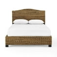 thumbnail image 6 of Crosley Furniture Serena Wood Queen Banana Leaf Panel Bed in Natural, 6 of 6