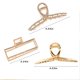 thumbnail image 2 of 3 pinzas de metal grandes para el cabello grueso y pesado, pinza de mandíbula grande antideslizante para cabello largo Accesorios para mujeres y niñas, 2 of 4