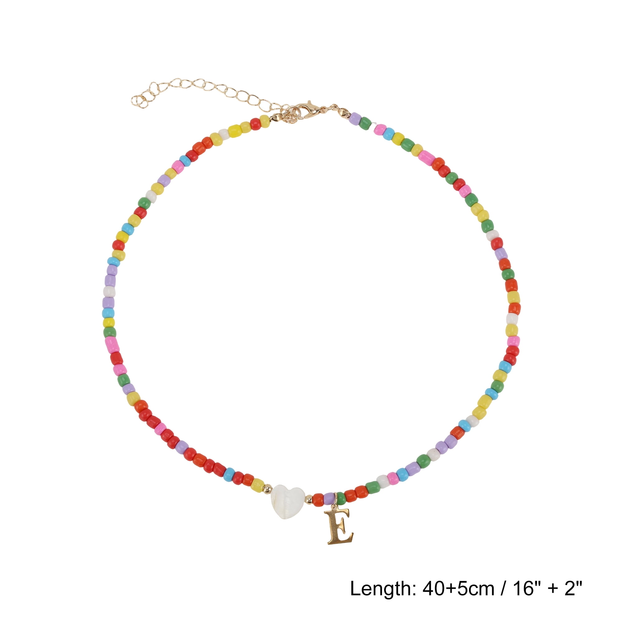 Unique Bargains Stylish Collarbone Necklace for Daily Life Colorful 1 Pcs [Style E]