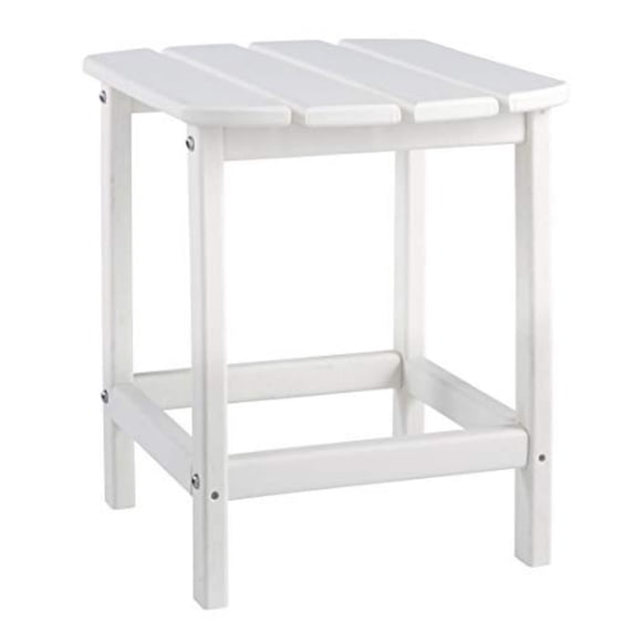 Signature Design by Ashley Sundown Treasure Table d'Appoint de Patio en Blanc