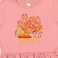 thumbnail image 4 of Inktastic 2024 Year of the Dragon Girls Toddler Dress, 4 of 5