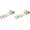Blank-500 (Pack of 2), variant on L LIKED 500 Stickers - 3.5" x 2.25"Colors Plain Name tag Labels with Perforated Line for School Office Home (Blank - 500 Labels)