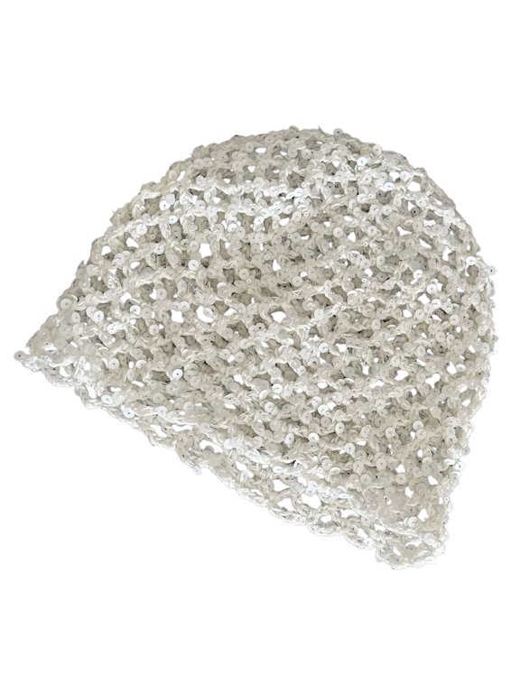 Sparkling Stackable Hat with Reflective Sequins Fashion Head Accessory For Women Girl Daily Wear Holiday Party Gathering