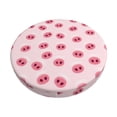 thumbnail image 2 of Lsque Cute Pig Nose Round Bar chair cushion covers Velvet Fabric Premium Comfort Protects from Scratches and Stains for 14-17 Inch Chair- 12 inch, 2 of 7
