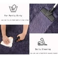 thumbnail image 7 of Arogan Ultra Soft Fluffy Bedroom Rugs For Kids,2.6'x5.3',Grey Purple, 7 of 7