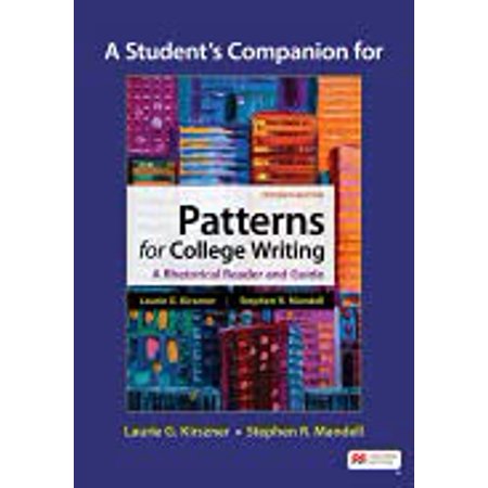 A Student s Companion for Patterns for College Writing