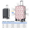 thumbnail image 3 of Cauagu Cartoon Sheep Print Travel Luggage Cover,Travel Dust-proof Suitcase Cover Softside Suitcase Protector for 18-32inch,Not Included Suitcase, 3 of 8