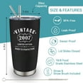 thumbnail image 2 of 21st Birthday Gifts for Him, Cool 21st Birthday Gifts, 21 Year Old Birthday Gifts for Him, Birthday Gifts for 21 Year Old Male, Gifts for 21 Year Old Men, Happy 21st Birthday 20oz Tumbler, 2 of 6
