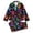 Black, variant on Gunia Little Girls Halloween Pajamas 2 Piece Button Up Long Sleeve Tops Pants Nightwear Outfit For Toddler Kids Pjs Loungewear Black 5-6 Years