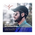 thumbnail image 5 of Baseball Cap Style Motorcycle Half Helmet Safety Hat Half Helmet Safety Hard Hat Bicycle Helmet Cap, 5 of 5