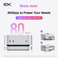 thumbnail image 2 of Estación de acoplamiento BEELINK EX Mate Mini-A para Mac Mini M4, 2 of 9