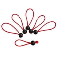 thumbnail image 1 of 6x 6pcs Premium Pelota Cuerdas de Bungee Lona Dosel Cable de Choque con Tratamiento UV Tratado Elástico Correa Negro Blanco Rojo Azul Naranja Café Sunnimix Bungee de pelota, 1 of 8