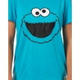 thumbnail image 4 of Sesame Street Women's Face Tossed Print Sleep Pajama Set Shorts, 4 of 7