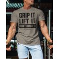 thumbnail image 6 of Gymish Grip It Workout T-Shirt for Men – Funny Gym Shirt, Mens Gym TShirt, Gym Clothes for Men, Men's Workout Shirt, Athletic Gym Wear, 6 of 6