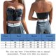 thumbnail image 2 of Chaleco Top corto de mezclilla para mujer, top de tubo sin tirantes sin espalda, traje de vacaciones (negro S) Ygjytge Negro T S para Mujer, 2 of 6