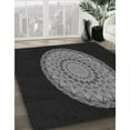 thumbnail image 3 of Ahgly Company Machine Washable Indoor Rectangle Transitional Midnight Gray Area Rugs, 4' x 6', 3 of 7