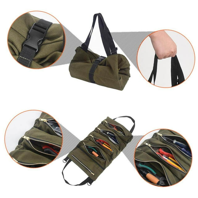 facefd Siège Auto Dossier Multifonctions Outil de Réparation Portable Sac de Rangement Electrician Canvas Sac de Rangement