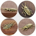 thumbnail image 3 of Artesanía de latón Cockroach Decoración Exquisita Cockroach Figurine Insecto en forma de ornamento, 3 of 4
