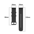 thumbnail image 5 of Galaxy Watch 4 / Galaxy Watch 4 Classic Bands, Silicone Replacement Strap Wristband Watchband for Samsung Galaxy Watch 4 40mm 44mm & Galaxy Watch 4 Classic 42mm 46mm, Women Men, 5 of 6