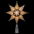 thumbnail image 3 of Northlight 8" Lighted Clear Crystal 8-Point Star Christmas Tree Topper - Clear Lights, 3 of 4