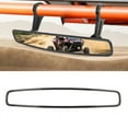 thumbnail image 2 of Unique Bargains 15" Wide Rear View Race Convex Mirror Kit with 1.75" Clamp for Polaris for Yamaha for Honda for Kawasaki, 2 of 7