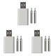 thumbnail image 1 of Batería Blanqueamiento Luminoso CR425 Juego Carga Blanqueamiento Electrónico Universal Sin Sombras Con Cargador USB (juego Carga Doble Orificio), 1 of 4