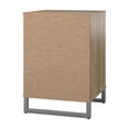 thumbnail image 3 of Nightstand with 1 Drawer, Distressed Gray Oak, 3 of 9