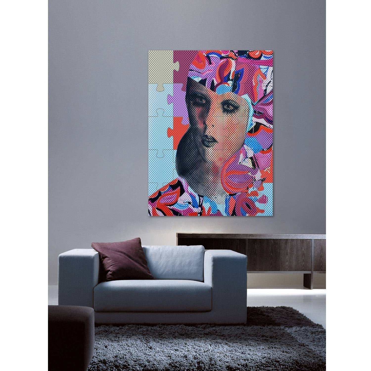 Mystic Beauty Painting Print on Wrapped Canvas