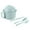 Mint Green-492, variant on Under 10,Six-Piece Fiber Ramen Bowl Set, Quick Ramen Noodles Bowl for College Dorm Room, Convenient Instant Noodles Container Set, | Plastic, Light Blue-492 $BS$3
