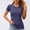 008 Navy, variant on Oplxuo Women Seamless Workout Shirts Short Sleeve Athletic Top Yoga Gym Running T-Shirts