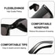 thumbnail image 3 of Gafas de sol cuadradas con montura pequeña de tendencia europea y americana, hechas de PC, 3 of 5